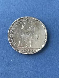 IBERMONEDA| España 1pta. 1933 2ª República, EBC - Picture 1 of 2