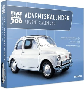 Calendario dell'Avvento Fiat 500 Kit Modellino Auto Calendario Natale Autofans Franzis - Foto 1 di 4