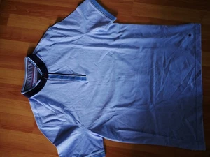 WESTBURY Poloshirt Herren Gr. M Kurzarm Blau Baumwolle - Bild 1 von 6