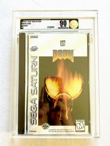 DOOM - VGA 90 NM+/MT Primera impresión sin circular sellada Saturn GT 1997 EE. UU. ¡POCO POP! - Imagen 1 de 6