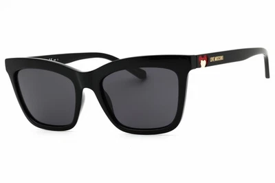 Gafas de sol MOSCHINO LOVE MOL057S-807-53 talla 53 mm 140 mm 18 mm negras para mujer NUEVAS Foto 1 de 4