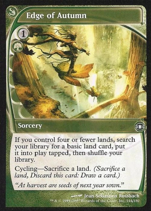 Edge of Autumn - Medium Play MTG Futuresight - Image 1 of 1