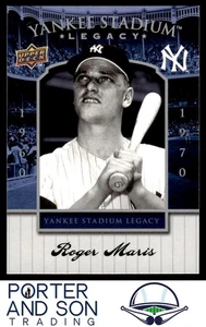 Roger Maris 2008 Upper Deck Yankee Stadium Box Set #39 Yankees Baseball Card - Picture 1 of 2