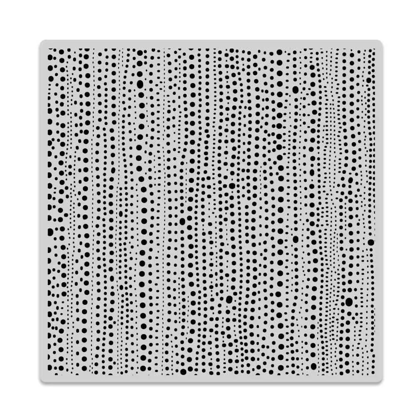 Hero Arts "PEARL STRINGS" Fondo Adherente Goma Estampillas Negritas 6"x6" Foto 1 de 1