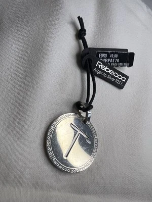PENDENTE CIONDOLO ARGENTO 925 lettera T 23mm REBECCA listino 49,00 GIOIELLO - Immagine 1 di 2