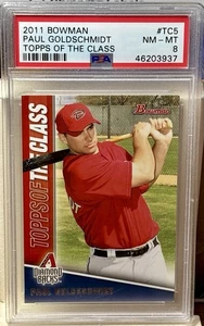 PAUL GOLDSCHMIDT 2011 Bowman Draft TOPPS OF THE CLASS RC Rookie Cardinals #TC5 - Picture 1 of 2