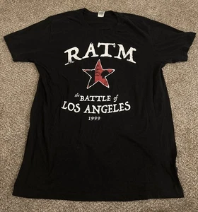 Rage Against The Machine T-Shirt Large Battle of Los Angeles doppelseitig - Bild 1 von 5