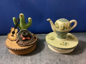 Our America Mariachi Jar Candle Topper + One More - Lot #R215 - Picture 1 of 4