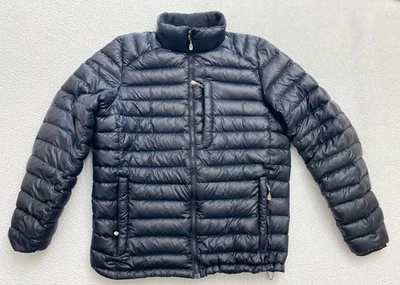 lands end down puffer jacket mens Small Black  Full Zip B6 - Image 1 of 4