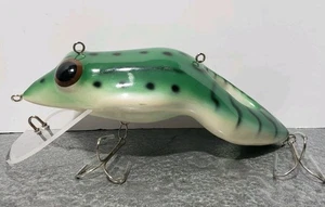Rare Vintage Giant 16" Store Display Frog Fishing Lure - Bild 1 von 8