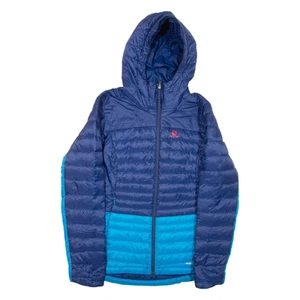 Chaqueta SALOMON para hombre azul con capucha M - Imagen 1 de 6
