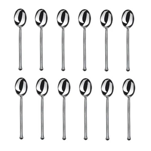 Gourmet Settings Exotique Platinum 18/10 Stainless Teaspoon (Set of Twelve) - Picture 1 of 5