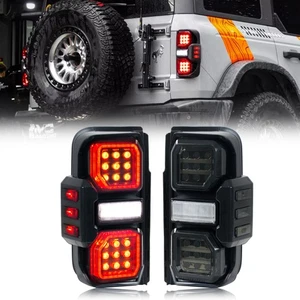 LED Tail Lights for Ford Bronco 2021-2026 Dynamic Signal Rear Lamps Assembly - Picture 1 of 6