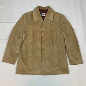 Vintage Brad Whitney Herren 44 L Cord Blazer Jacke The Camaro hellbraun Karriere Business - Bild 1 von 11