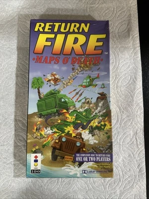 New Sealed Return Fire & Return Fire: Maps O' Death Panasonic 3DO, Please Read! - Image 1 of 4