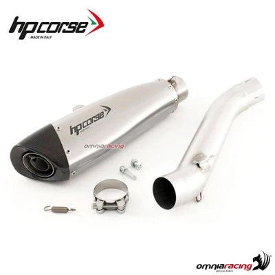 Escape HpCorse Evoxtreme inox satinado carreras para Aprilia Tuono V4 1100 2015-2016 Foto 1 de 4