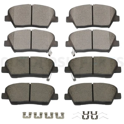 Pastillas de freno delanteras izquierda derecha 8 piezas para Kia Sorento 2016-2020 Foto 1 de 4