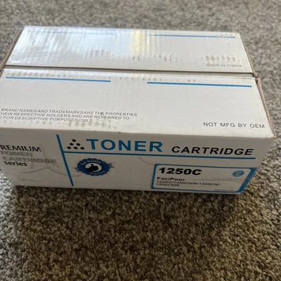 2x Toner Cartridge for Dell 1250c 1350cnw 1355cnw C1760nw C1765nf C1765nfw CYAN - Image 1 of 4