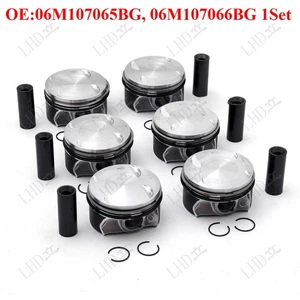 Pistons & Rings Set STD For Audi RS5 Porsche Cayenne Panamera 2.9 TFSI EA839- - Picture 1 of 2