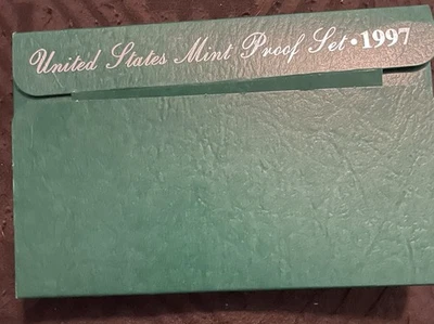 1997 Proof Set 5 Coins Including The Kennedy Half Dollar - Image 1 of 3