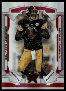 Leaf Rookies & Stars Longevity #113 2008 Ben Roethlisberger Ruby #/249 - Imagen 1 de 2