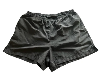 LL BEAN Men’s Vintage Sport Shorts L Black Swim Trunks Board Lined - Image 1 of 4
