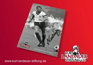 Autogrammkarte Helmut Nerlinger - Kurt Landauer Stiftung - Bild 1 von 2