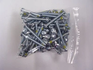 100 Screws,  8-32 x 1.75", Torx#20, Pan Head, Carbon Steel, Zinc-Plated - Picture 1 of 6
