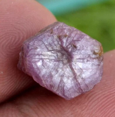 11.40 Ct 100% Natural Burma Star Reddish Pink Ruby Unheated Loose Gems Rough - Image 1 of 4