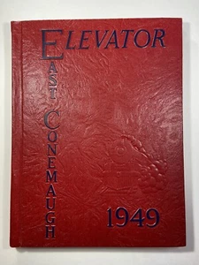 East Conemaugh Pennsylvania HS Anuario Elevador Cambria County Johnstown 1949 - Imagen 1 de 9