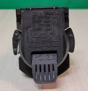 POLLAK TWIST-IN 7 POLE RV STYLE TRAILER CONNECTOR FOR CHEVY & GMC VEHICLES - Bild 1 von 7