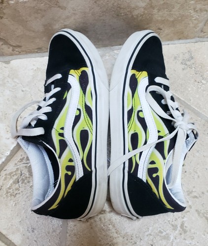 VANS Oldol Skool Slime Flamebianco ner conde verdene giovan t