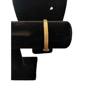 SCHÖNES MONET MARKIERTES ARMBAND - GOLDFARBEN - MAGNETVERSCHLUSS - 7-1/2" LANG - Bild 1 von 5