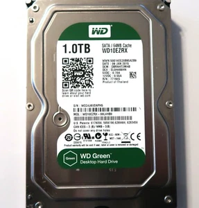WD WD10EZRX-00L4HB0 DCM:DBRNHT2MHB (WCC4) Thailand 1TB 3.5" Sata HDD 09JAN2015 - Picture 1 of 1
