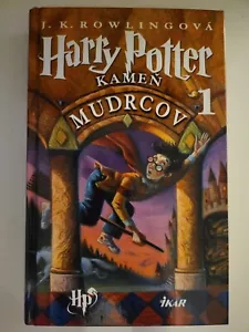 Harry Potter Kamen Mudrcov (The Philosophers Stone) 1st Slovak Edition Hardcover - Foto 1 di 8