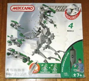 Complete Meccano Dinosaur Transforming Speed Play Set In Box - Picture 1 of 3