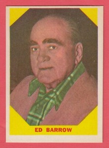 1960 Fleer # 23 Ed Barrow -- Yankees -- Box 732-389