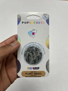 New PopSockets PlantBased PopGrip Swap Top Translucent Mountains phone grip - Picture 1 of 2