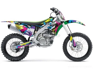 GRAPHICS DECALS STICKERS FULL KIT FOR KX 450F KXF 450 2012 2013 2014 2015 - Picture 1 of 1