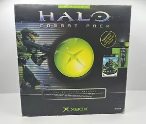 Halo Combat Pack Microsoft Xbox Console W/ Game, Controller & Leads AUS BIG BOX - Picture 1 of 23
