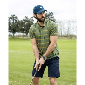RSVLTS (Size-S) Men's Caddyshack "Cinderella" Short-Sleeve Polo Green (NWT) - Picture 1 of 4