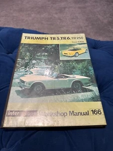 Triumph TR5 TR250 TR6 Pi intereurope workshop manual 1968 - Picture 1 of 7