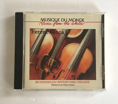 Ferenc Santa Jr RICHESSES DU REPERTOIRE TZIGANE - TREASURES OF GIPSY MUSIC - CD — 第 1/4 张图片