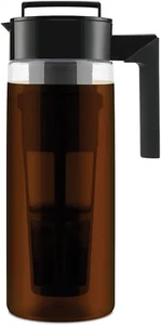 Takeya Patented Deluxe Cold Brew Coffee Maker, 2 Qt, Black - Picture 1 of 12