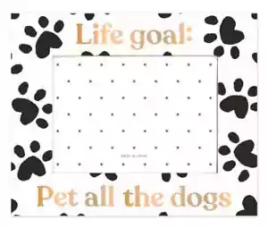 Marco de fotos Life Goals: Pet All the Dogs - Imagen 1 de 1