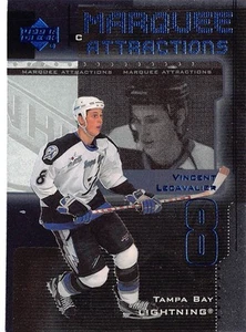 1999-00 Upper Deck Marquee Attractions #MA11 Vincent Lecavalier - Picture 1 of 2