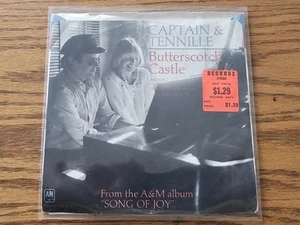 A&M Records Captain & Tennille Butterscotch Castle 45rpm Picture Sleeve EX+ - Picture 1 of 3