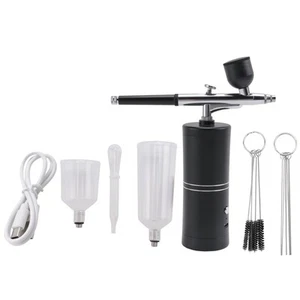 Airbrush Kit with Compressor Rechargeable Cordless Non-Clogging1118 - Bild 1 von 7