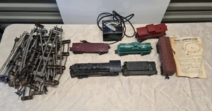 Vintage 1960s Marx Steam Locomotive 666 S Gauge Train Set, untested - Picture 1 of 13