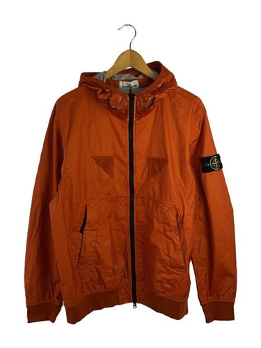 Giacca nylon STONE ISLAND ■23SS Membrana 3L TC L arancione tinta unita 781540723 usata